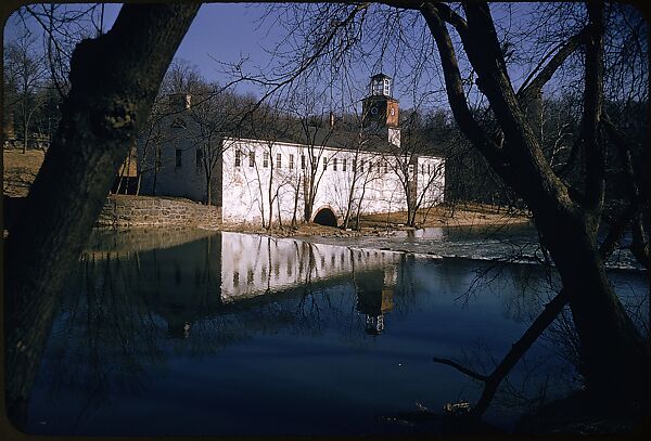[92 Studies and Views of Mills, Fortune Article "The Stones of Dupont"], Walker Evans (American, St. Louis, Missouri 1903–1975 New Haven, Connecticut), Color film transparency