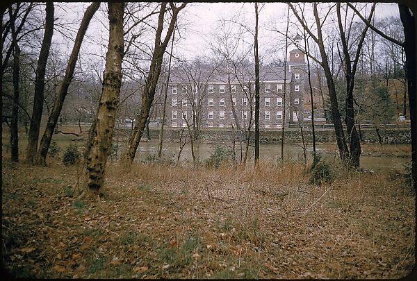 [92 Studies and Views of Mills, Fortune Article "The Stones of Dupont"], Walker Evans (American, St. Louis, Missouri 1903–1975 New Haven, Connecticut), Color film transparency