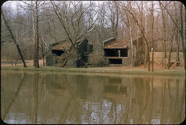 [92 Studies and Views of Mills, Fortune Article "The Stones of Dupont"], Walker Evans (American, St. Louis, Missouri 1903–1975 New Haven, Connecticut), Color film transparency