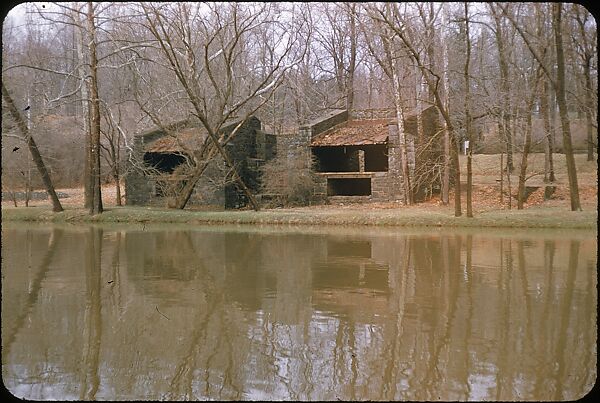 [92 Studies and Views of Mills, Fortune Article "The Stones of Dupont"], Walker Evans (American, St. Louis, Missouri 1903–1975 New Haven, Connecticut), Color film transparency
