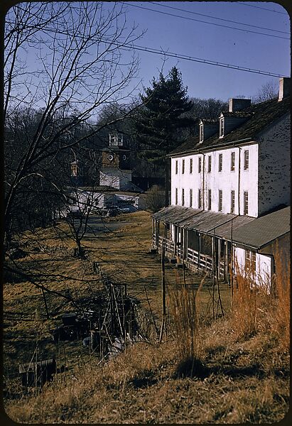 [92 Studies and Views of Mills, Fortune Article "The Stones of Dupont"], Walker Evans (American, St. Louis, Missouri 1903–1975 New Haven, Connecticut), Color film transparency