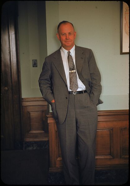 [14 Portraits of Craig of AT&T, for Fortune Business Executive Profile], Walker Evans (American, St. Louis, Missouri 1903–1975 New Haven, Connecticut), Color film transparency