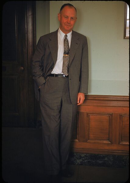 [14 Portraits of Craig of AT&T, for Fortune Business Executive Profile], Walker Evans (American, St. Louis, Missouri 1903–1975 New Haven, Connecticut), Color film transparency