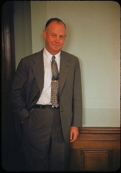 [14 Portraits of Craig of AT&T, for Fortune Business Executive Profile], Walker Evans (American, St. Louis, Missouri 1903–1975 New Haven, Connecticut), Color film transparency