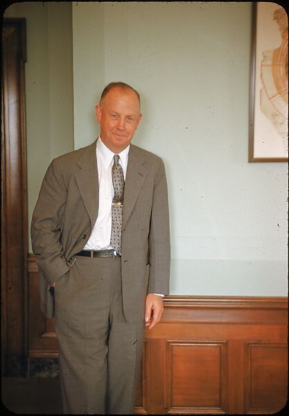[14 Portraits of Craig of AT&T, for Fortune Business Executive Profile], Walker Evans (American, St. Louis, Missouri 1903–1975 New Haven, Connecticut), Color film transparency