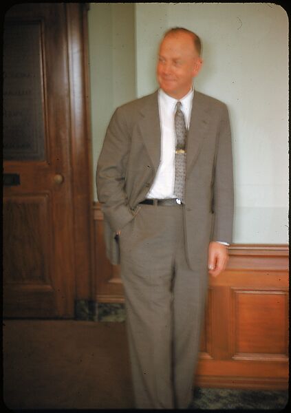 [14 Portraits of Craig of AT&T, for Fortune Business Executive Profile], Walker Evans (American, St. Louis, Missouri 1903–1975 New Haven, Connecticut), Color film transparency