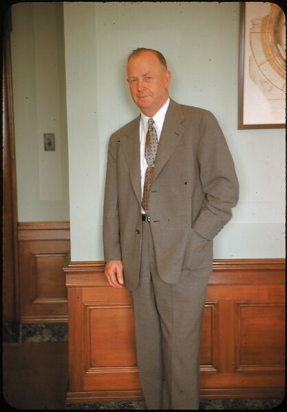 [14 Portraits of Craig of AT&T, for Fortune Business Executive Profile], Walker Evans (American, St. Louis, Missouri 1903–1975 New Haven, Connecticut), Color film transparency