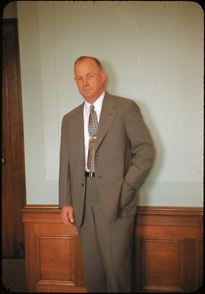 [14 Portraits of Craig of AT&T, for Fortune Business Executive Profile], Walker Evans (American, St. Louis, Missouri 1903–1975 New Haven, Connecticut), Color film transparency