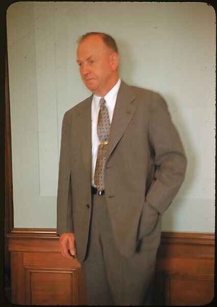 [14 Portraits of Craig of AT&T, for Fortune Business Executive Profile], Walker Evans (American, St. Louis, Missouri 1903–1975 New Haven, Connecticut), Color film transparency
