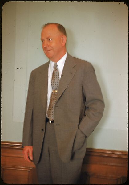 [14 Portraits of Craig of AT&T, for Fortune Business Executive Profile], Walker Evans (American, St. Louis, Missouri 1903–1975 New Haven, Connecticut), Color film transparency