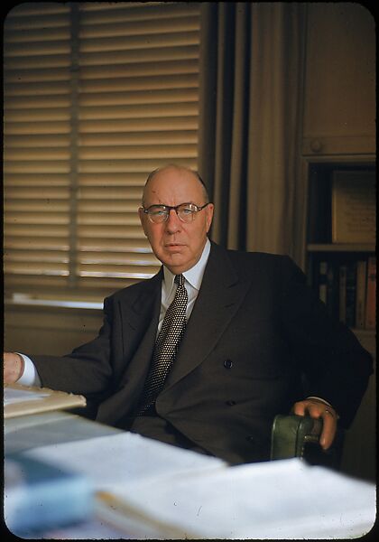 [24 Portraits of McCaffery of International Harvester, for Fortune Business Executive Profile], Walker Evans (American, St. Louis, Missouri 1903–1975 New Haven, Connecticut), Color film transparency