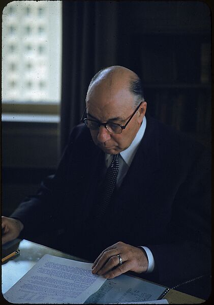 [24 Portraits of McCaffery of International Harvester, for Fortune Business Executive Profile], Walker Evans (American, St. Louis, Missouri 1903–1975 New Haven, Connecticut), Color film transparency