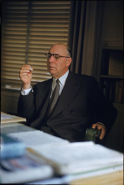 [24 Portraits of McCaffery of International Harvester, for Fortune Business Executive Profile], Walker Evans (American, St. Louis, Missouri 1903–1975 New Haven, Connecticut), Color film transparency