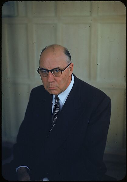 [24 Portraits of McCaffery of International Harvester, for Fortune Business Executive Profile], Walker Evans (American, St. Louis, Missouri 1903–1975 New Haven, Connecticut), Color film transparency