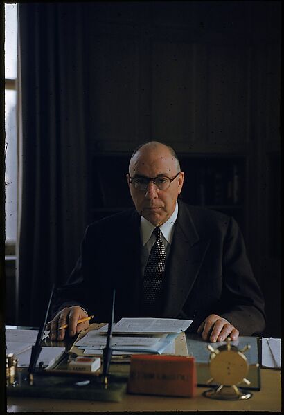 [24 Portraits of McCaffery of International Harvester, for Fortune Business Executive Profile], Walker Evans (American, St. Louis, Missouri 1903–1975 New Haven, Connecticut), Color film transparency