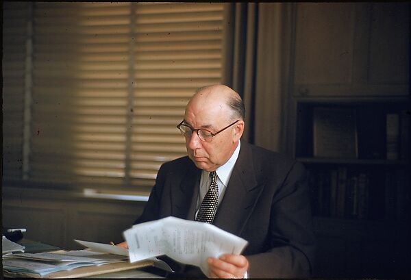 [24 Portraits of McCaffery of International Harvester, for Fortune Business Executive Profile], Walker Evans (American, St. Louis, Missouri 1903–1975 New Haven, Connecticut), Color film transparency