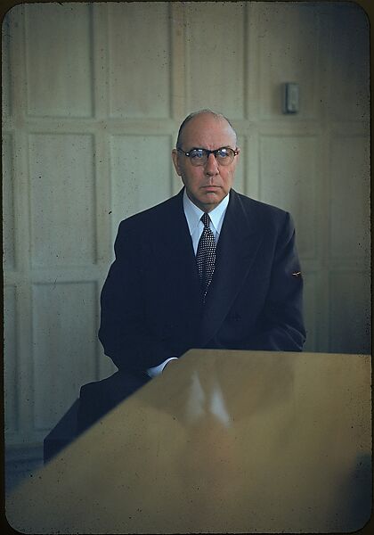 [24 Portraits of McCaffery of International Harvester, for Fortune Business Executive Profile], Walker Evans (American, St. Louis, Missouri 1903–1975 New Haven, Connecticut), Color film transparency