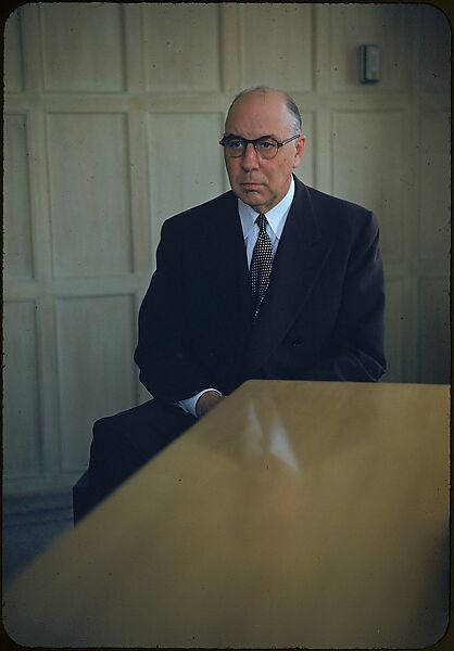 [24 Portraits of McCaffery of International Harvester, for Fortune Business Executive Profile], Walker Evans (American, St. Louis, Missouri 1903–1975 New Haven, Connecticut), Color film transparency