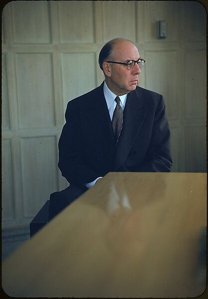 [24 Portraits of McCaffery of International Harvester, for Fortune Business Executive Profile], Walker Evans (American, St. Louis, Missouri 1903–1975 New Haven, Connecticut), Color film transparency