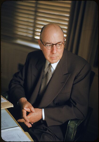 [24 Portraits of McCaffery of International Harvester, for Fortune Business Executive Profile], Walker Evans (American, St. Louis, Missouri 1903–1975 New Haven, Connecticut), Color film transparency