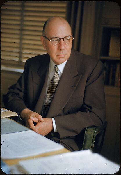 [24 Portraits of McCaffery of International Harvester, for Fortune Business Executive Profile], Walker Evans (American, St. Louis, Missouri 1903–1975 New Haven, Connecticut), Color film transparency