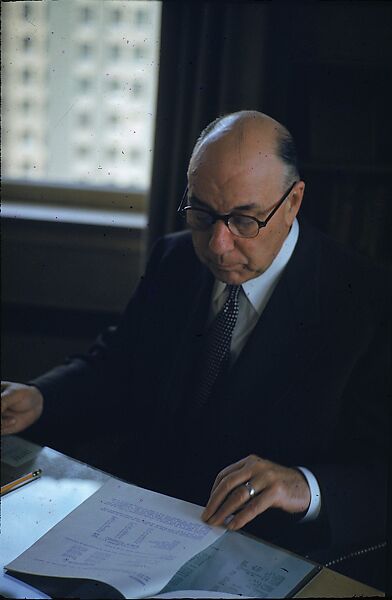 [24 Portraits of McCaffery of International Harvester, for Fortune Business Executive Profile], Walker Evans (American, St. Louis, Missouri 1903–1975 New Haven, Connecticut), Color film transparency