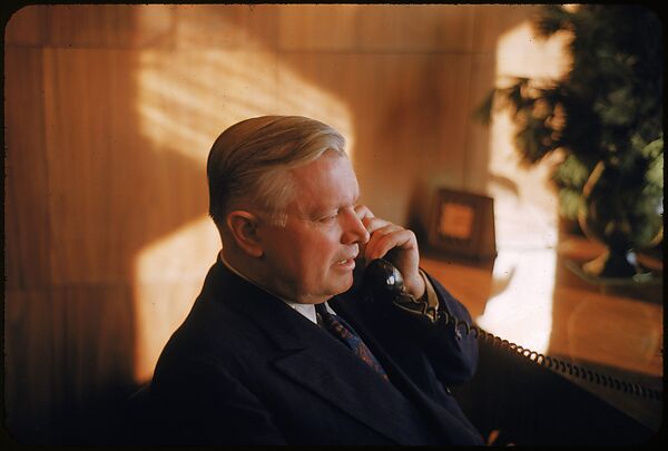 [61 Portraits of Cisler of Detroit Edison, for Fortune Business Executive Profile], Walker Evans (American, St. Louis, Missouri 1903–1975 New Haven, Connecticut), Color film transparency