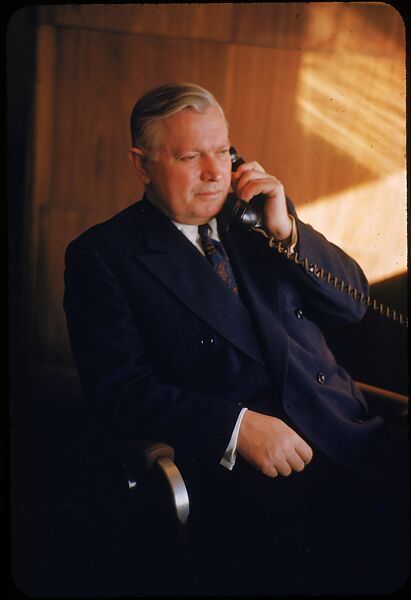 [61 Portraits of Cisler of Detroit Edison, for Fortune Business Executive Profile], Walker Evans (American, St. Louis, Missouri 1903–1975 New Haven, Connecticut), Color film transparency