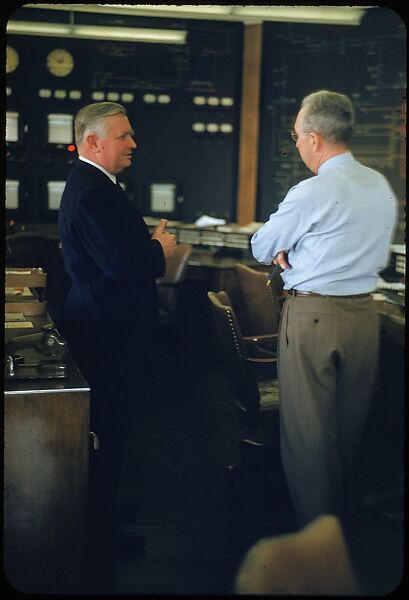 [61 Portraits of Cisler of Detroit Edison, for Fortune Business Executive Profile], Walker Evans (American, St. Louis, Missouri 1903–1975 New Haven, Connecticut), Color film transparency