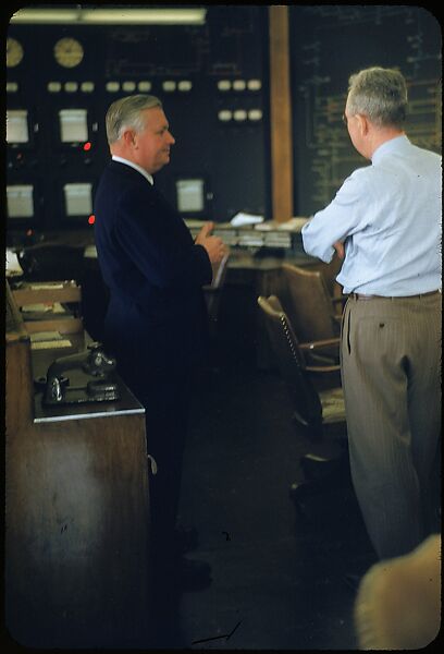 [61 Portraits of Cisler of Detroit Edison, for Fortune Business Executive Profile], Walker Evans (American, St. Louis, Missouri 1903–1975 New Haven, Connecticut), Color film transparency