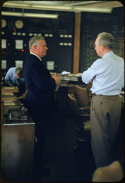 [61 Portraits of Cisler of Detroit Edison, for Fortune Business Executive Profile], Walker Evans (American, St. Louis, Missouri 1903–1975 New Haven, Connecticut), Color film transparency