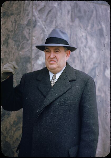 [23 Portraits of Russell of Southern Pacific, for Fortune Business Executive Profile], Walker Evans (American, St. Louis, Missouri 1903–1975 New Haven, Connecticut), Color film transparency 