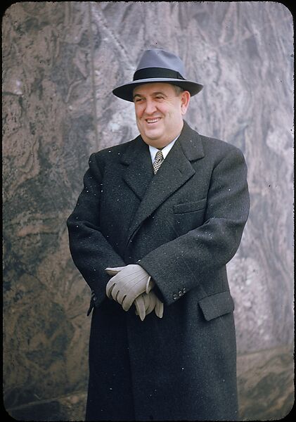 [23 Portraits of Russell of Southern Pacific, for Fortune Business Executive Profile], Walker Evans (American, St. Louis, Missouri 1903–1975 New Haven, Connecticut), Color film transparency