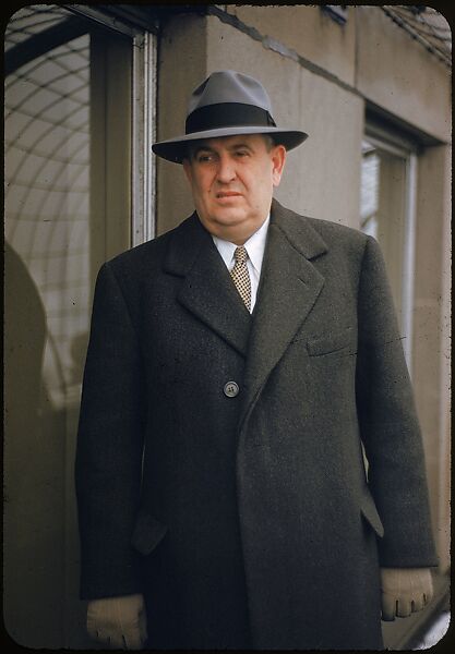 [23 Portraits of Russell of Southern Pacific, for Fortune Business Executive Profile], Walker Evans (American, St. Louis, Missouri 1903–1975 New Haven, Connecticut), Color film transparency