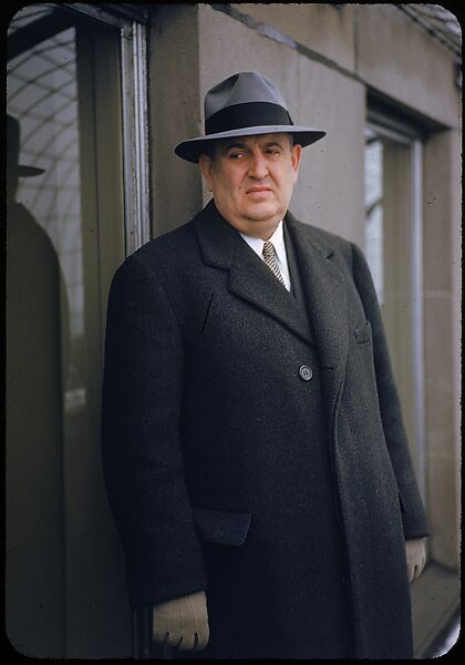 [23 Portraits of Russell of Southern Pacific, for Fortune Business Executive Profile], Walker Evans (American, St. Louis, Missouri 1903–1975 New Haven, Connecticut), Color film transparency