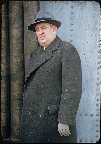 [23 Portraits of Russell of Southern Pacific, for Fortune Business Executive Profile], Walker Evans (American, St. Louis, Missouri 1903–1975 New Haven, Connecticut), Color film transparency