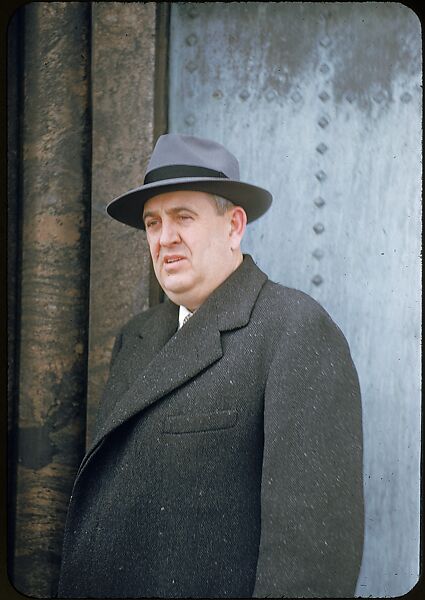 [23 Portraits of Russell of Southern Pacific, for Fortune Business Executive Profile], Walker Evans (American, St. Louis, Missouri 1903–1975 New Haven, Connecticut), Color film transparency