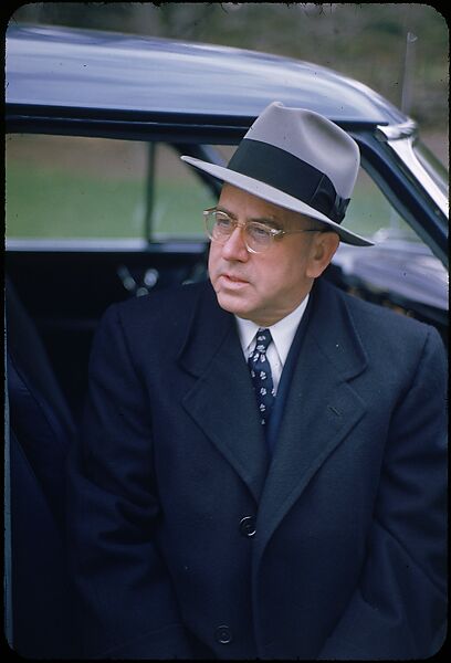 [53 Portraits of Kenneth Towe of American Cyanamid, for Fortune Business Executive Profile], Walker Evans (American, St. Louis, Missouri 1903–1975 New Haven, Connecticut), Color film transparency
