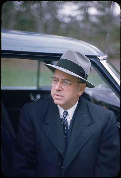 [53 Portraits of Kenneth Towe of American Cyanamid, for Fortune Business Executive Profile], Walker Evans (American, St. Louis, Missouri 1903–1975 New Haven, Connecticut), Color film transparency