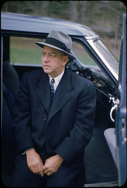 [53 Portraits of Kenneth Towe of American Cyanamid, for Fortune Business Executive Profile], Walker Evans (American, St. Louis, Missouri 1903–1975 New Haven, Connecticut), Color film transparency