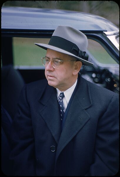 [53 Portraits of Kenneth Towe of American Cyanamid, for Fortune Business Executive Profile], Walker Evans (American, St. Louis, Missouri 1903–1975 New Haven, Connecticut), Color film transparency