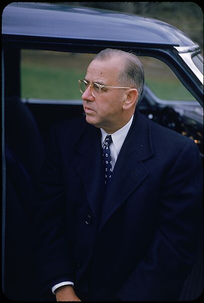 [53 Portraits of Kenneth Towe of American Cyanamid, for Fortune Business Executive Profile], Walker Evans (American, St. Louis, Missouri 1903–1975 New Haven, Connecticut), Color film transparency