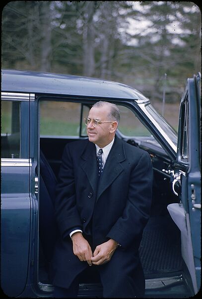 [53 Portraits of Kenneth Towe of American Cyanamid, for Fortune Business Executive Profile], Walker Evans (American, St. Louis, Missouri 1903–1975 New Haven, Connecticut), Color film transparency