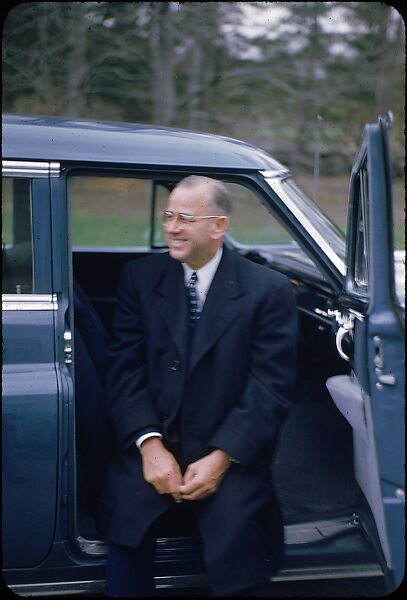 [53 Portraits of Kenneth Towe of American Cyanamid, for Fortune Business Executive Profile], Walker Evans (American, St. Louis, Missouri 1903–1975 New Haven, Connecticut), Color film transparency