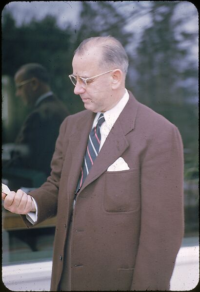 [53 Portraits of Kenneth Towe of American Cyanamid, for Fortune Business Executive Profile], Walker Evans (American, St. Louis, Missouri 1903–1975 New Haven, Connecticut), Color film transparency