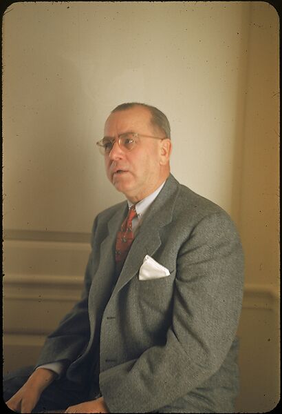 [53 Portraits of Kenneth Towe of American Cyanamid, for Fortune Business Executive Profile], Walker Evans (American, St. Louis, Missouri 1903–1975 New Haven, Connecticut), Color film transparency
