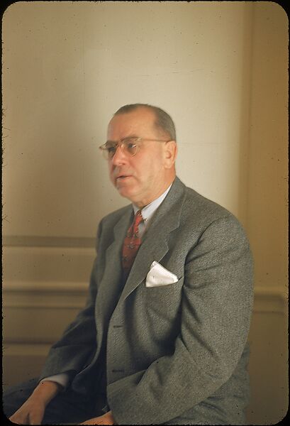 [53 Portraits of Kenneth Towe of American Cyanamid, for Fortune Business Executive Profile], Walker Evans (American, St. Louis, Missouri 1903–1975 New Haven, Connecticut), Color film transparency