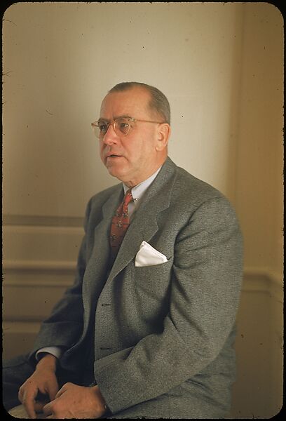 [53 Portraits of Kenneth Towe of American Cyanamid, for Fortune Business Executive Profile], Walker Evans (American, St. Louis, Missouri 1903–1975 New Haven, Connecticut), Color film transparency
