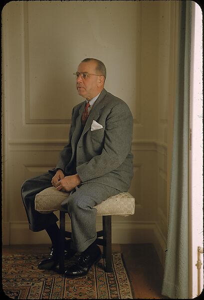[53 Portraits of Kenneth Towe of American Cyanamid, for Fortune Business Executive Profile], Walker Evans (American, St. Louis, Missouri 1903–1975 New Haven, Connecticut), Color film transparency