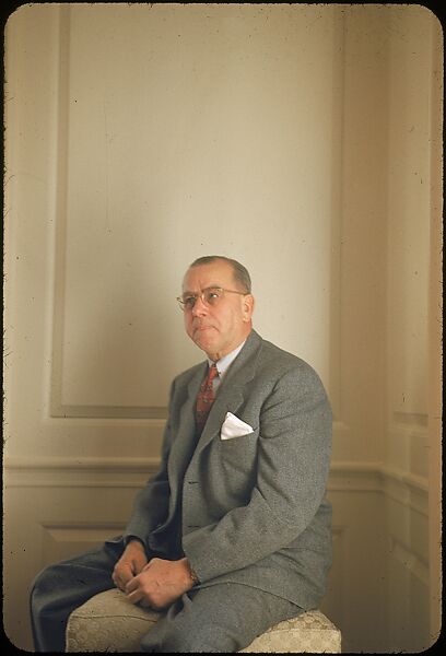 [53 Portraits of Kenneth Towe of American Cyanamid, for Fortune Business Executive Profile], Walker Evans (American, St. Louis, Missouri 1903–1975 New Haven, Connecticut), Color film transparency